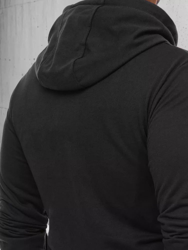 Vyriškas juodas džemperis Panda