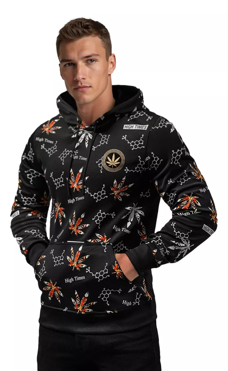 Juodas džemperis Doran