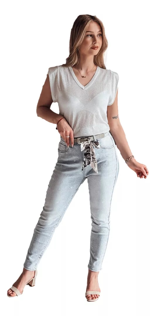 Moteriška švieisiai pilka palaidinė SELFINA