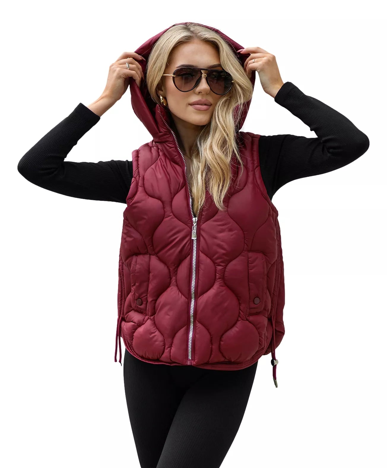 Moteriška bordo liemenė Lyra