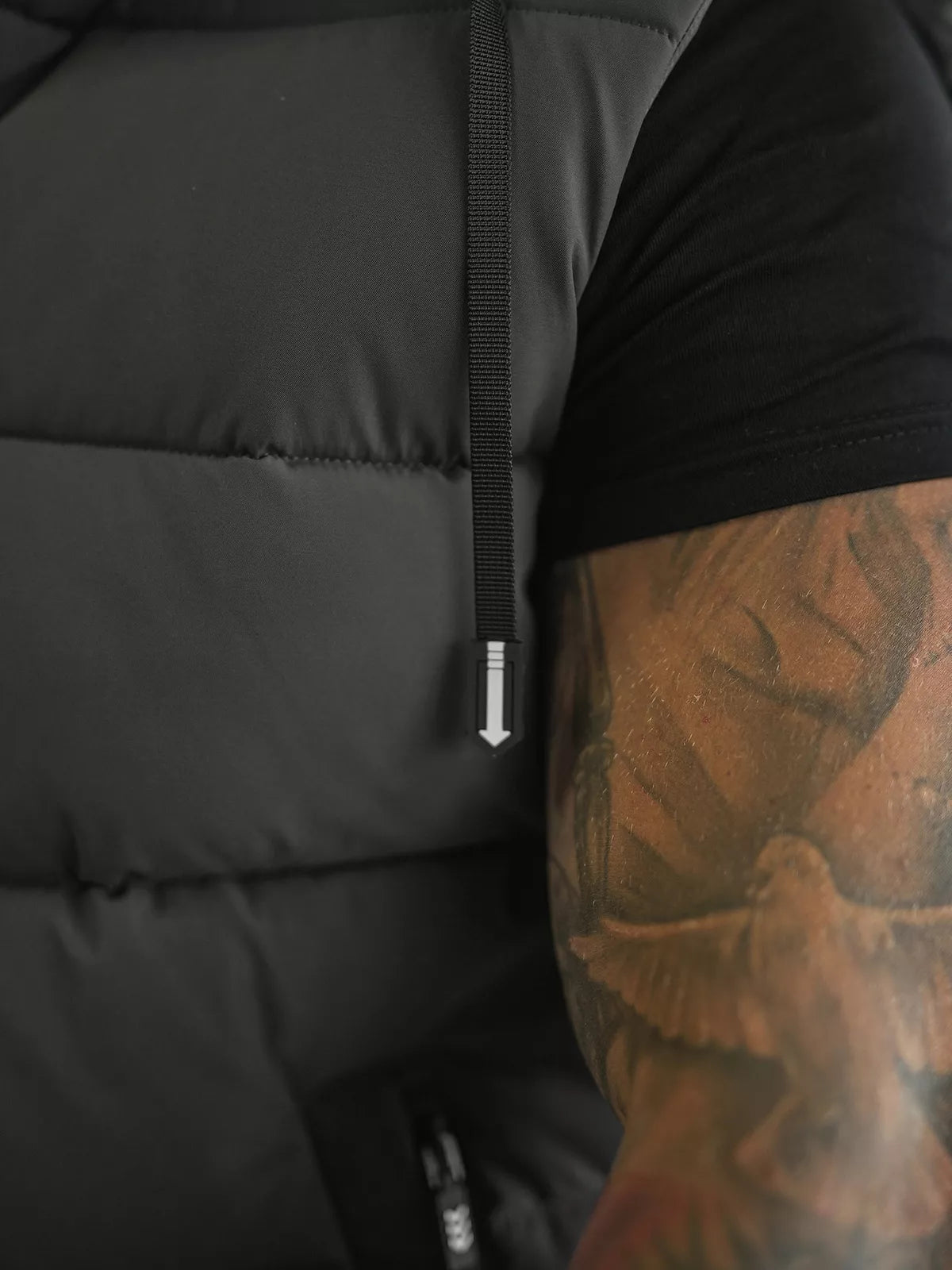 Vyriška tamsiai pilka liemenė Corles