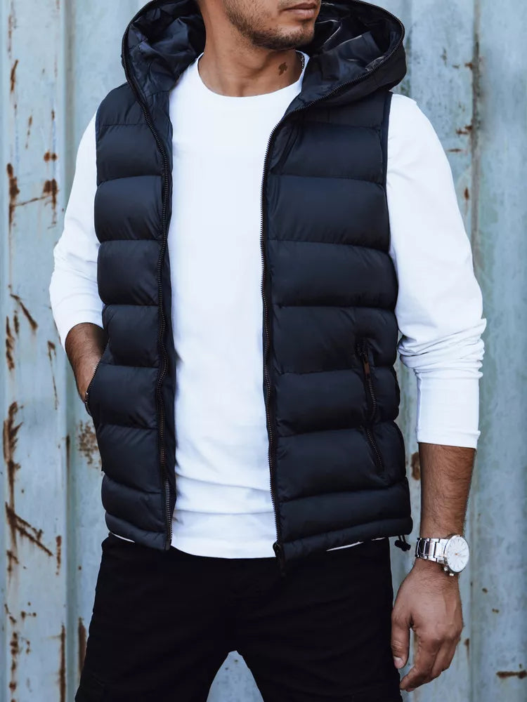 Vyrška tamsiai mėlyna liemenė Dobor