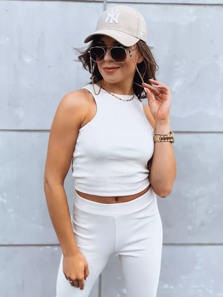 Trijų dalių moteriškas rusvas komplektas Astral