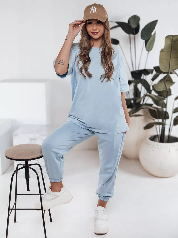 Moteriškas mėlynos spalvos komplektas Indrel