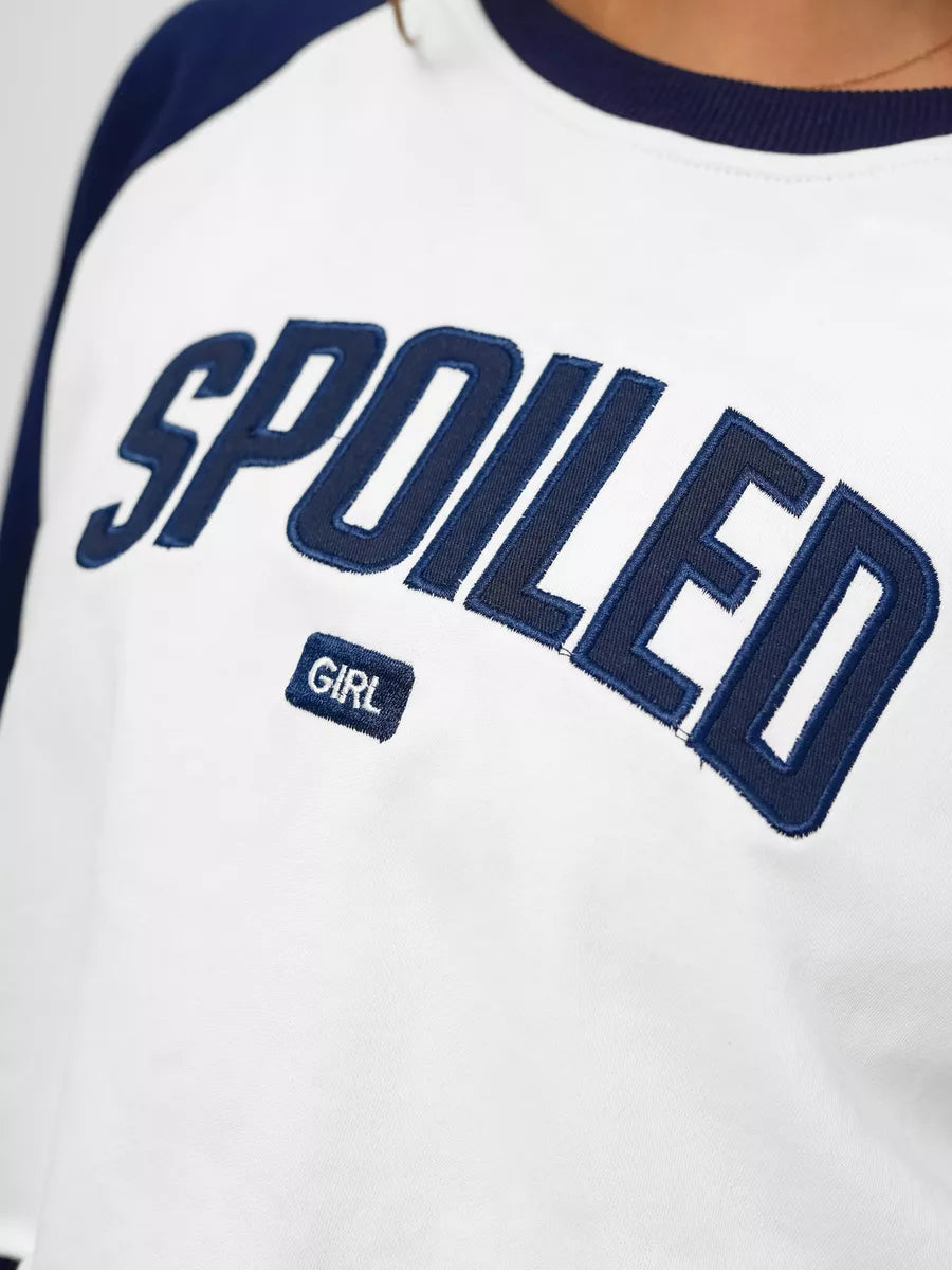 Moteriškias baltas komplektas Spoiled