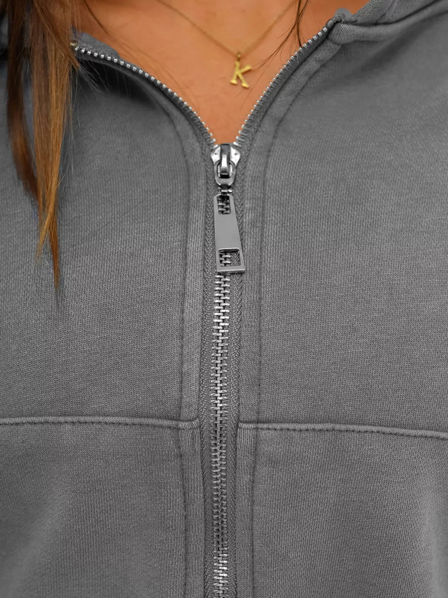 Moteriškas pilkos spalvos komplektas Sara