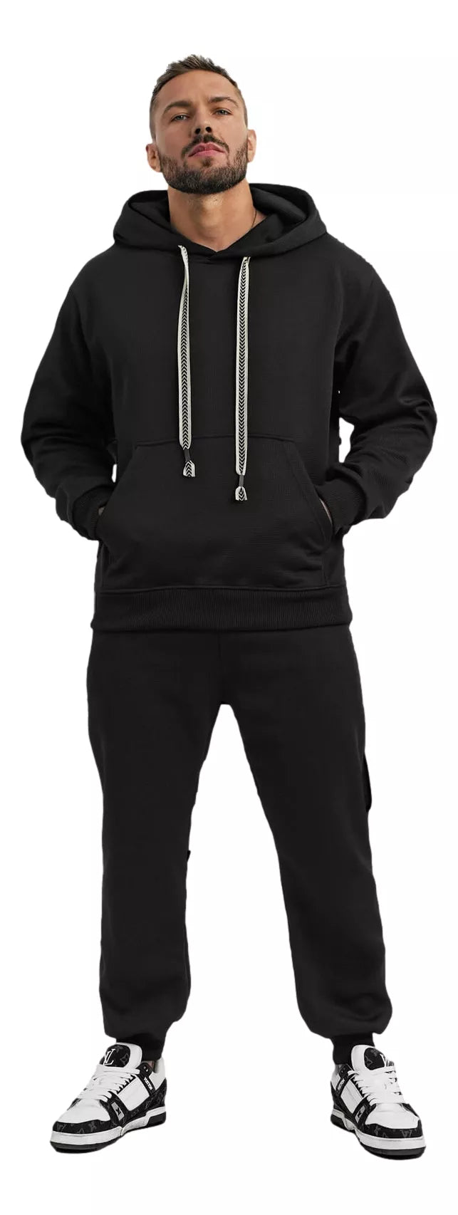 Vyriškas juodas komplektas Ulan