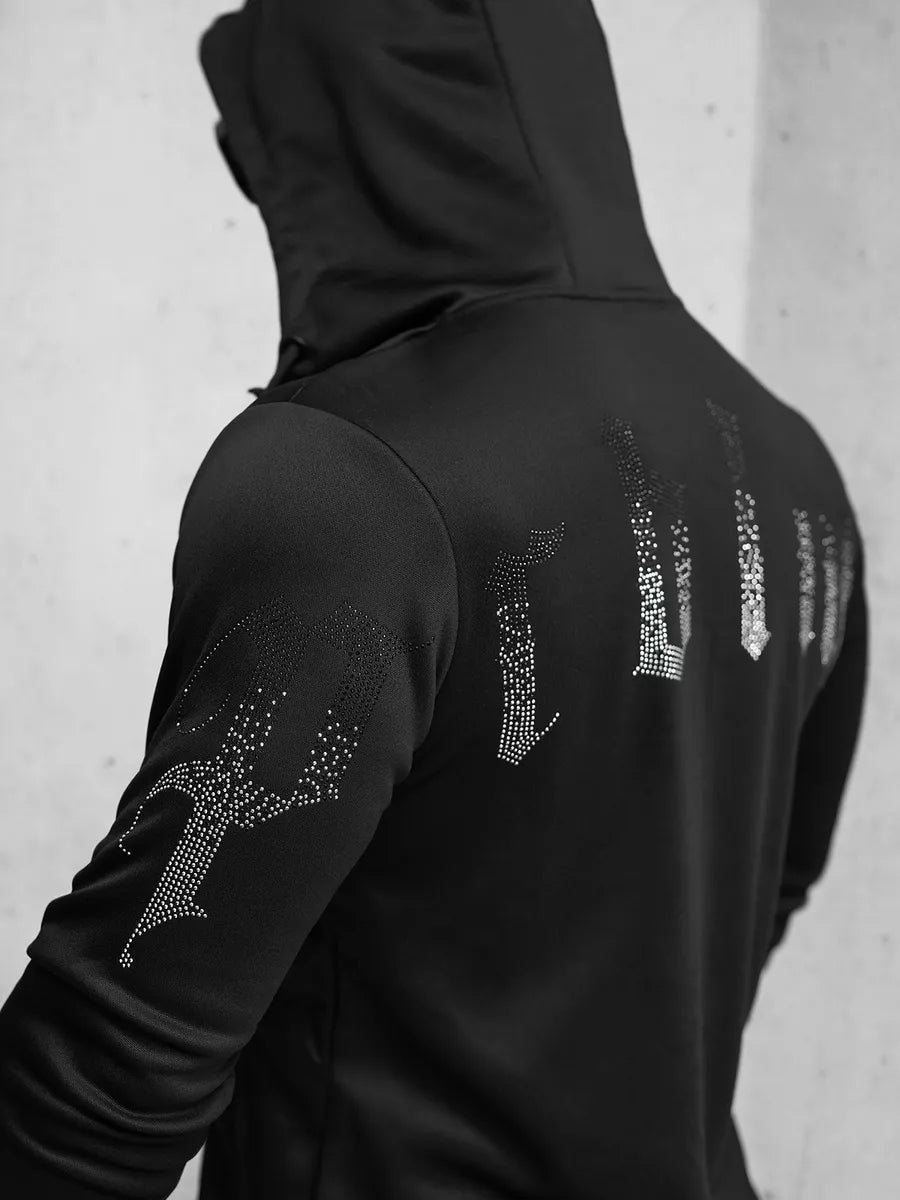 Vyriškas juodos spalvos  laisvalaikio kostiumas Matin