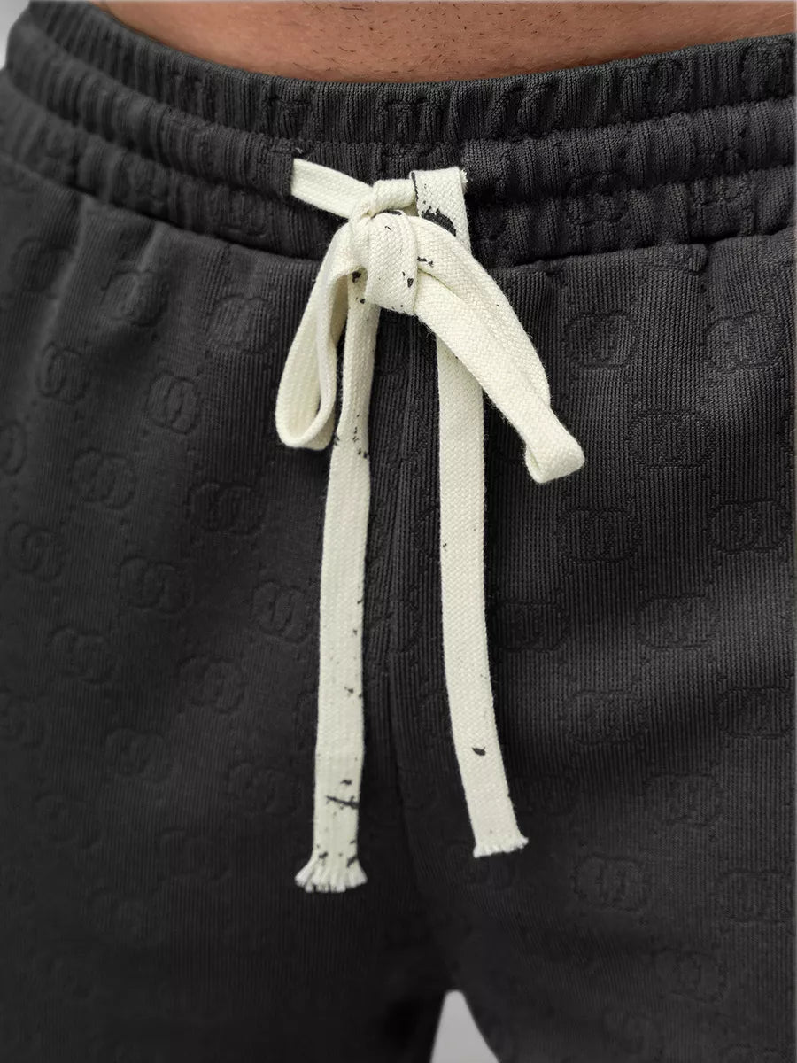 Vyriškas tamsiai pilkas komplektas What