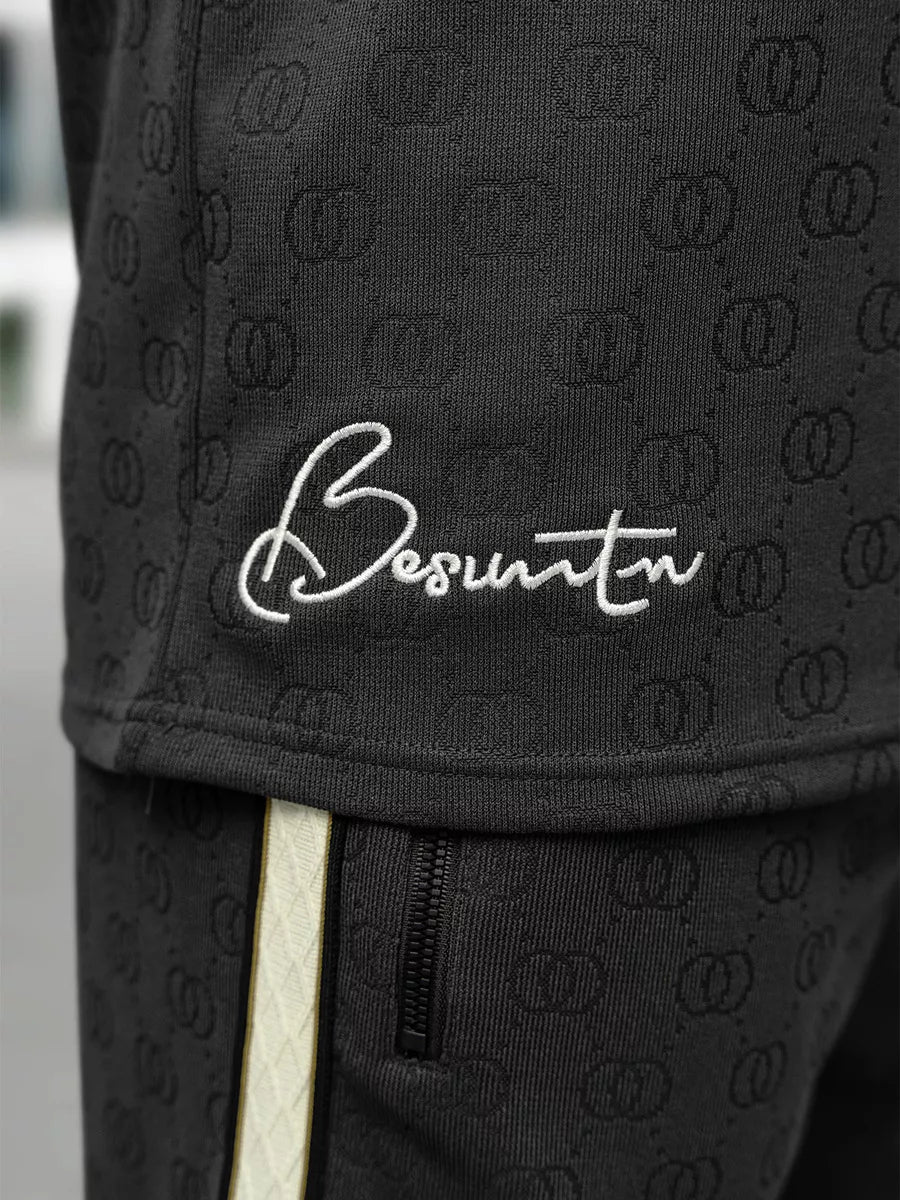 Vyriškas tamsiai pilkas komplektas What