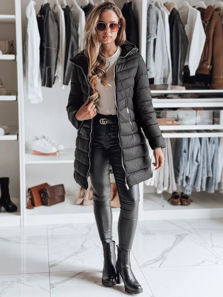 Juoda moteriška striukė Stefal