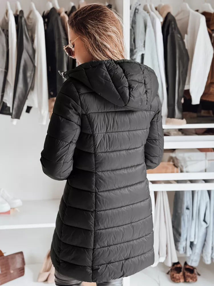 Juoda moteriška striukė Stefal