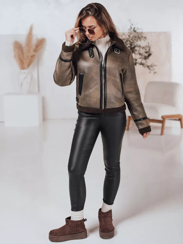 Moteriška ruda striukė Mira