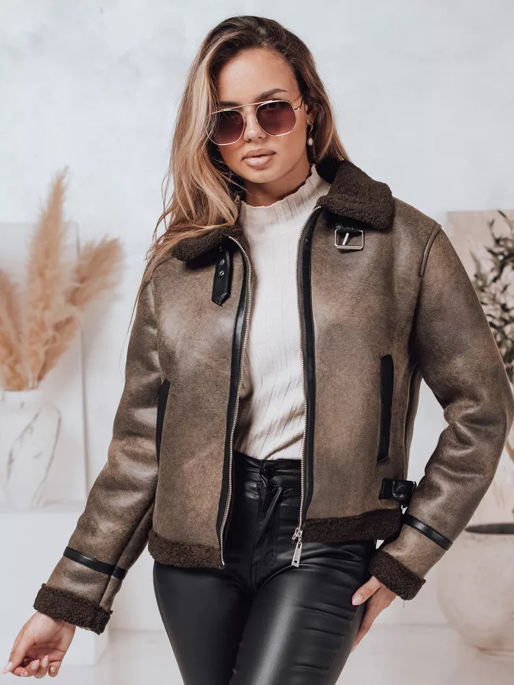 Moteriška ruda striukė Mira