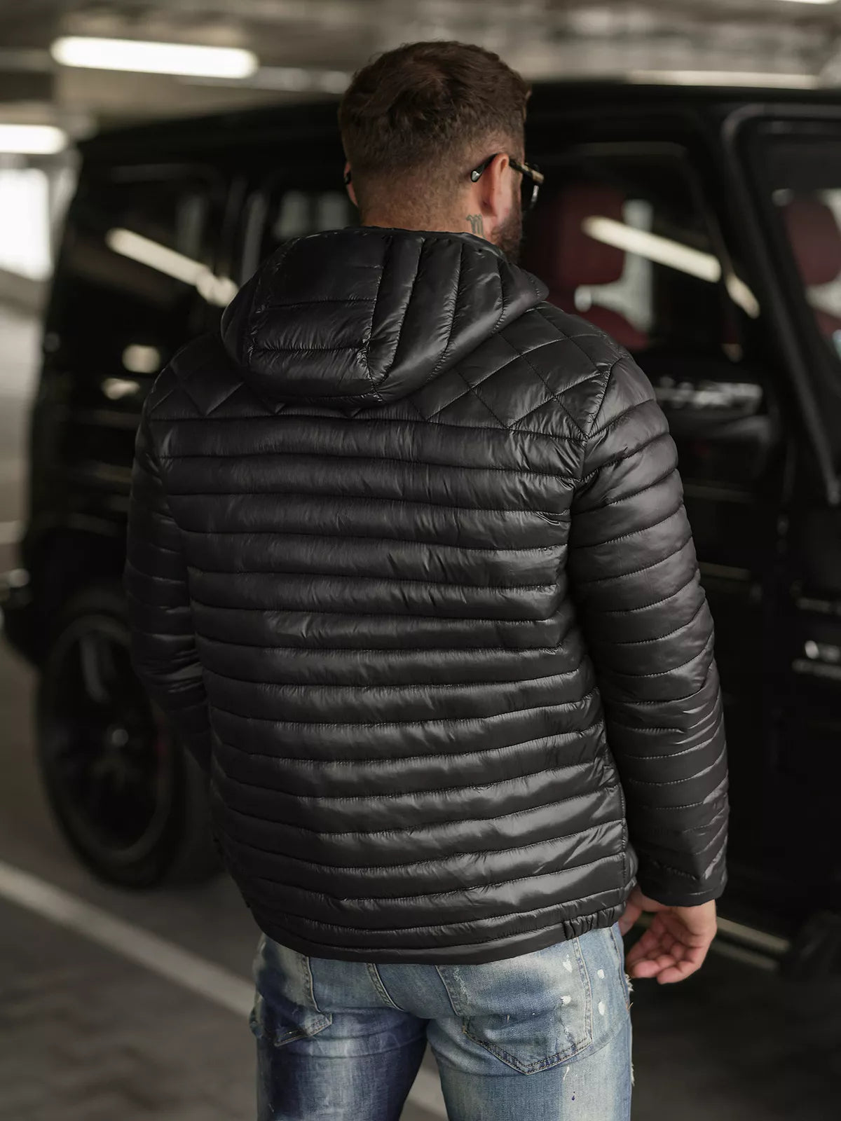 Vyriška juoda striukė Astor