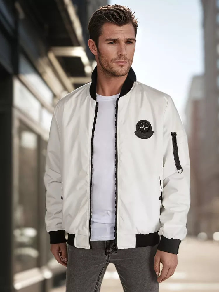 Vyriška rusvos spalvos striukė Set