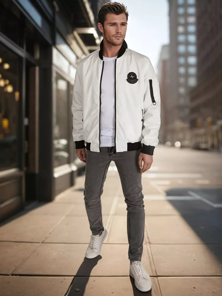 Vyriška rusvos spalvos striukė Set