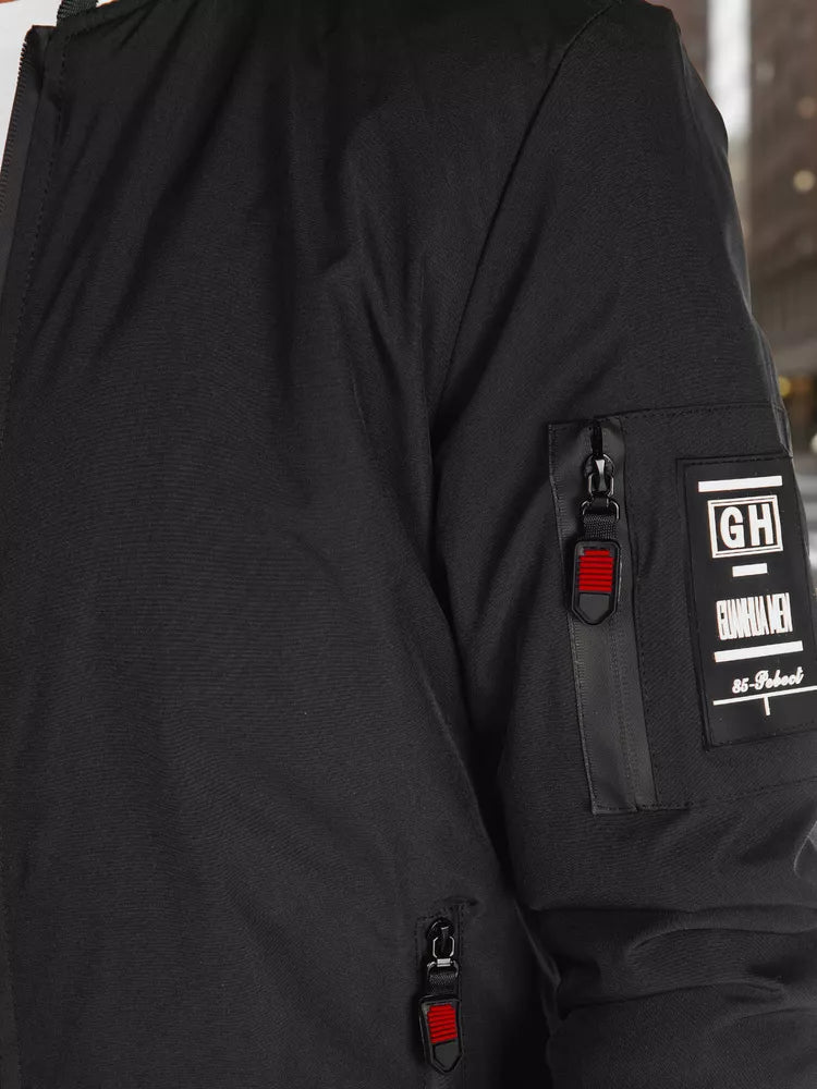 Vyriška juodos spalvos striukė Edman