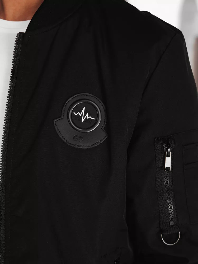 Vyriška juodos spalvos striukė Set