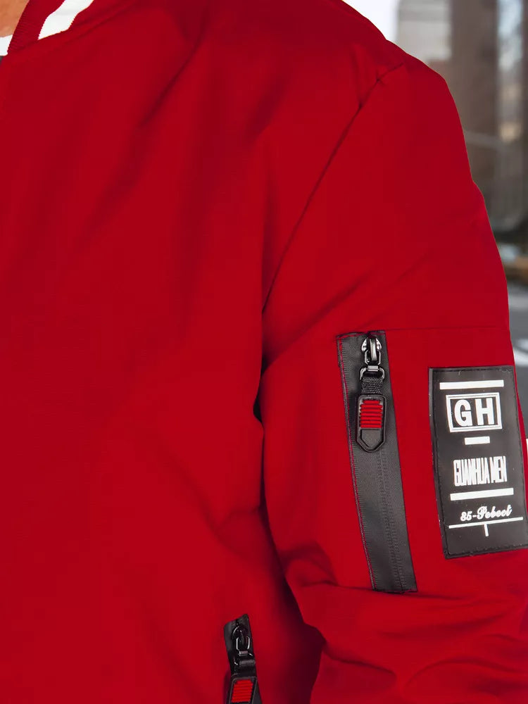 Vyriška raudonos spalvos striukė Edman