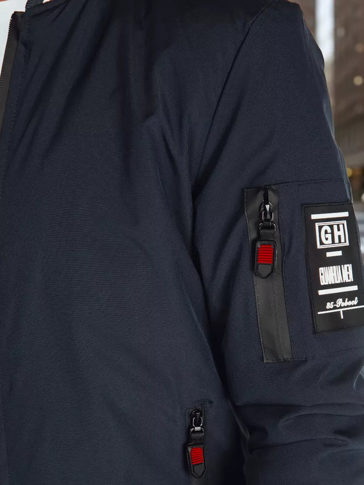 Vyriška tamsiai mėlynos spalvos striukė Edman