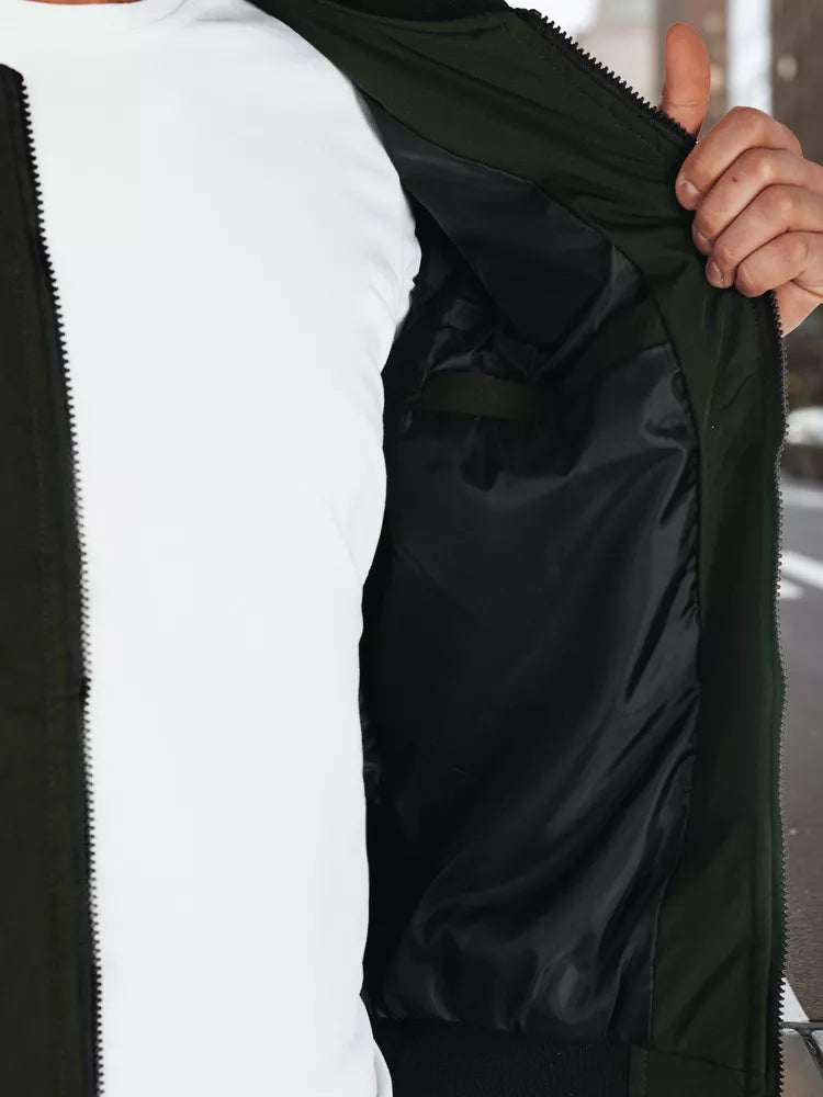 Vyriška chaki spalvos striukė Set