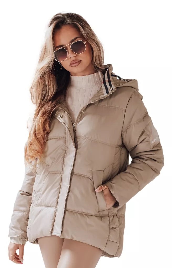 Rusva moteriška striukė Himen