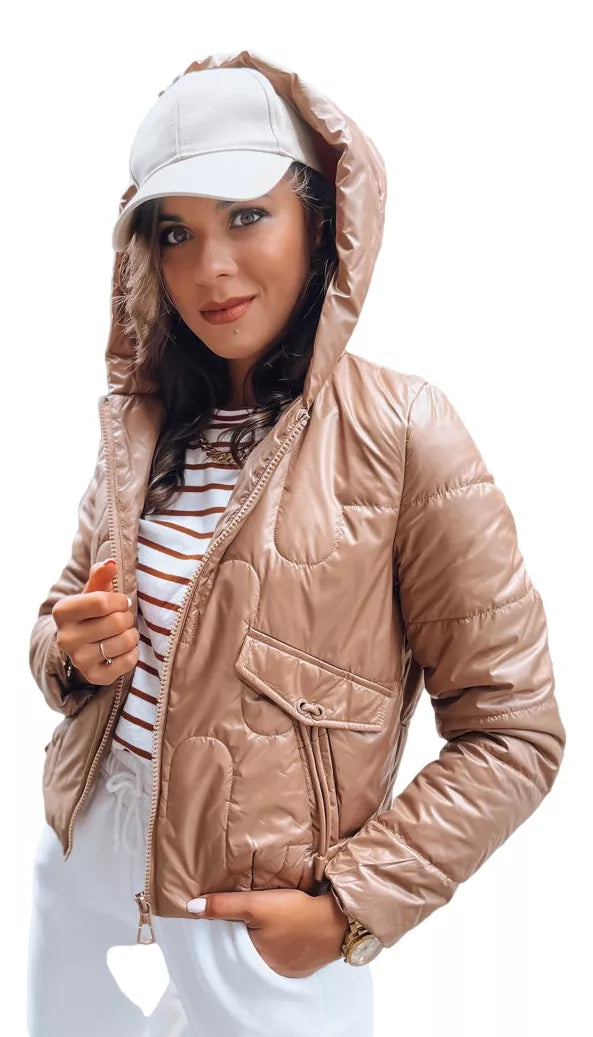 Moteriška ruda striukė Wool