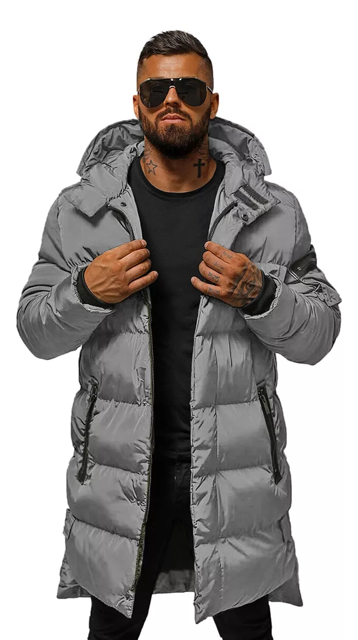 Žieminė pilka striukė Seter