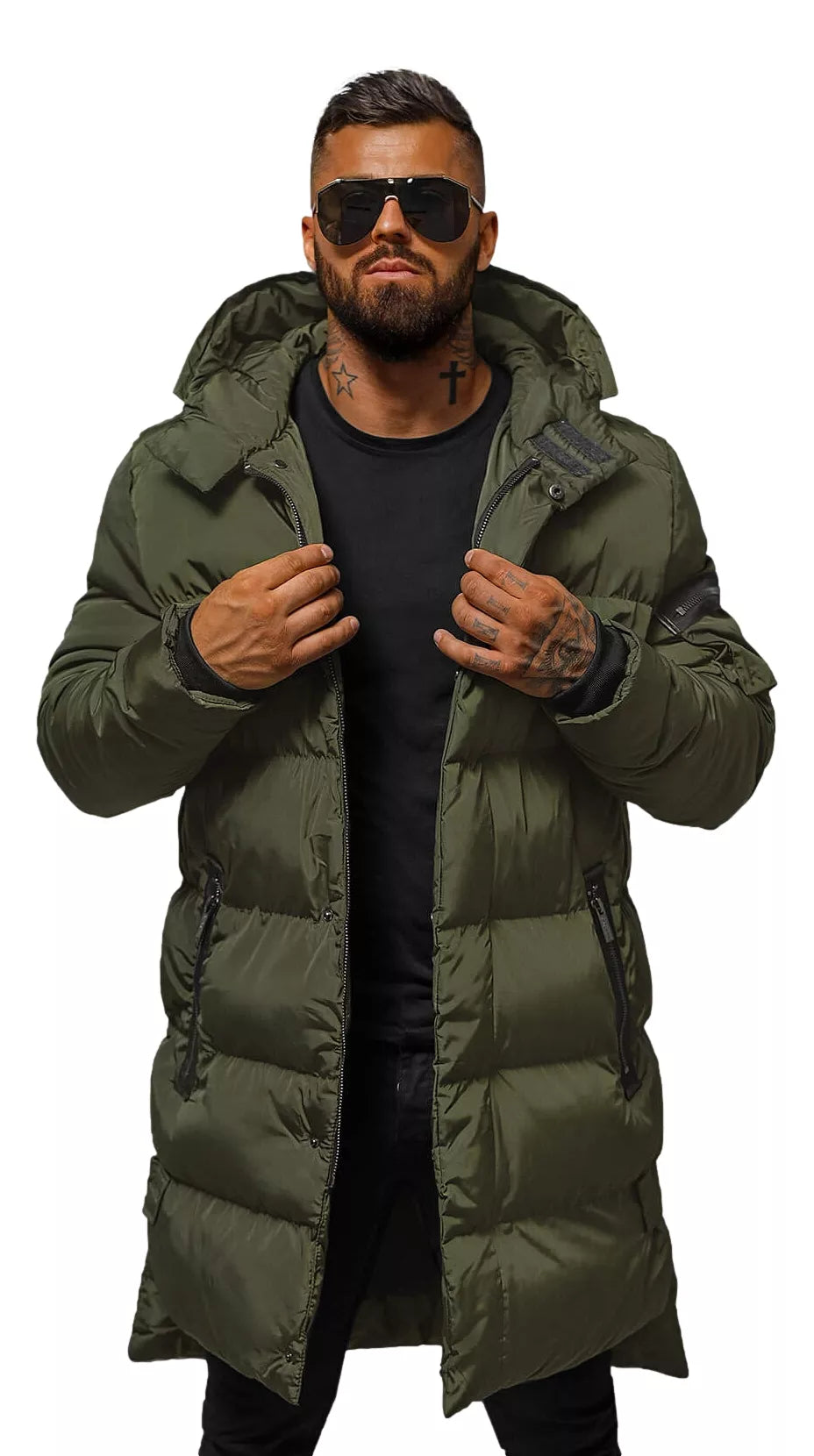 Žieminė žalia striukė Seter