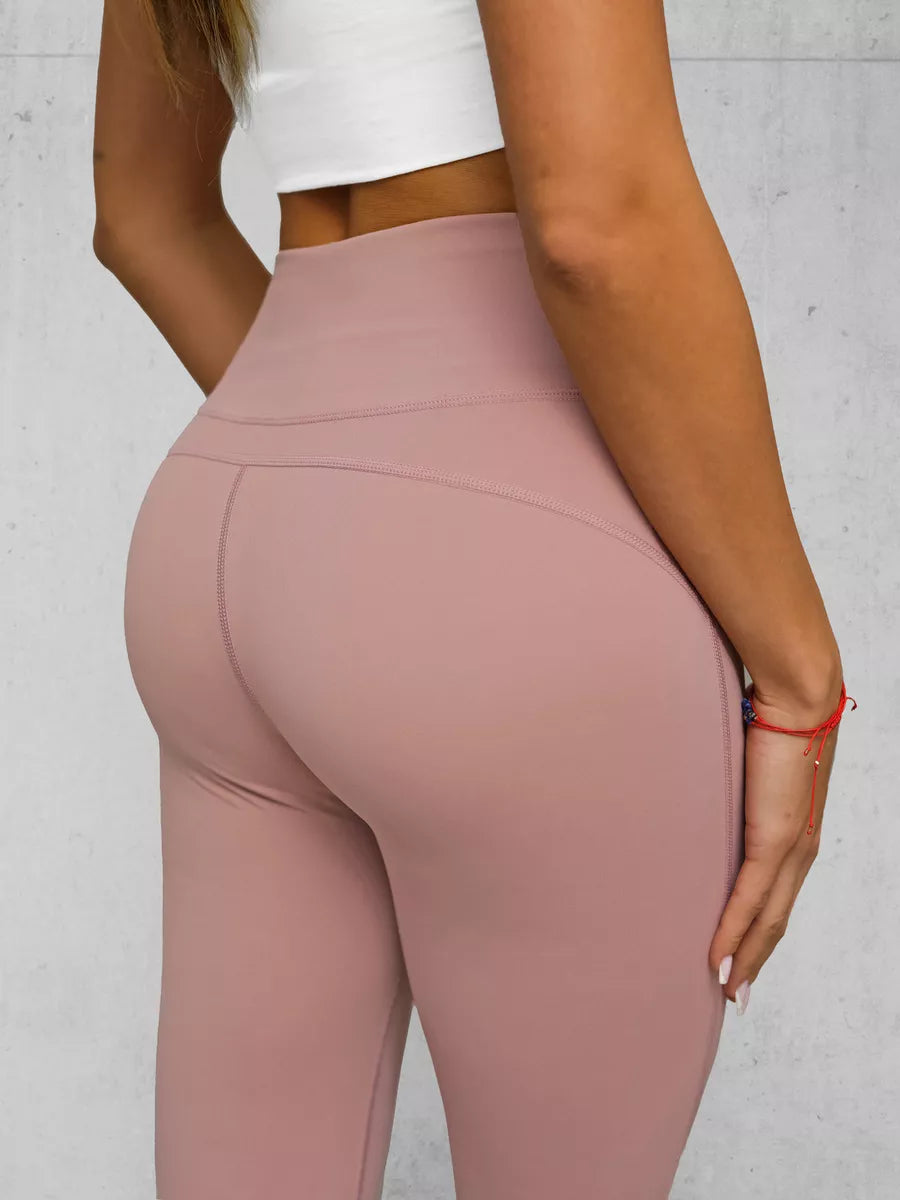 Moteriškos laisvalaikio rožinės kelnės Alin