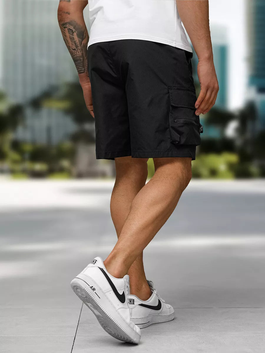 Vyriški juodi šortai Devon