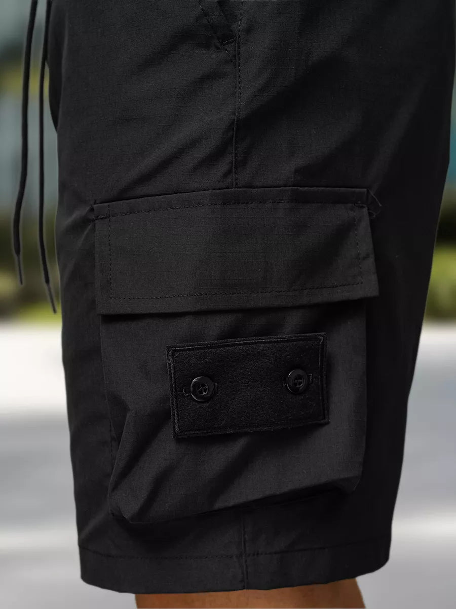 Vyriški juodi šortai Devon