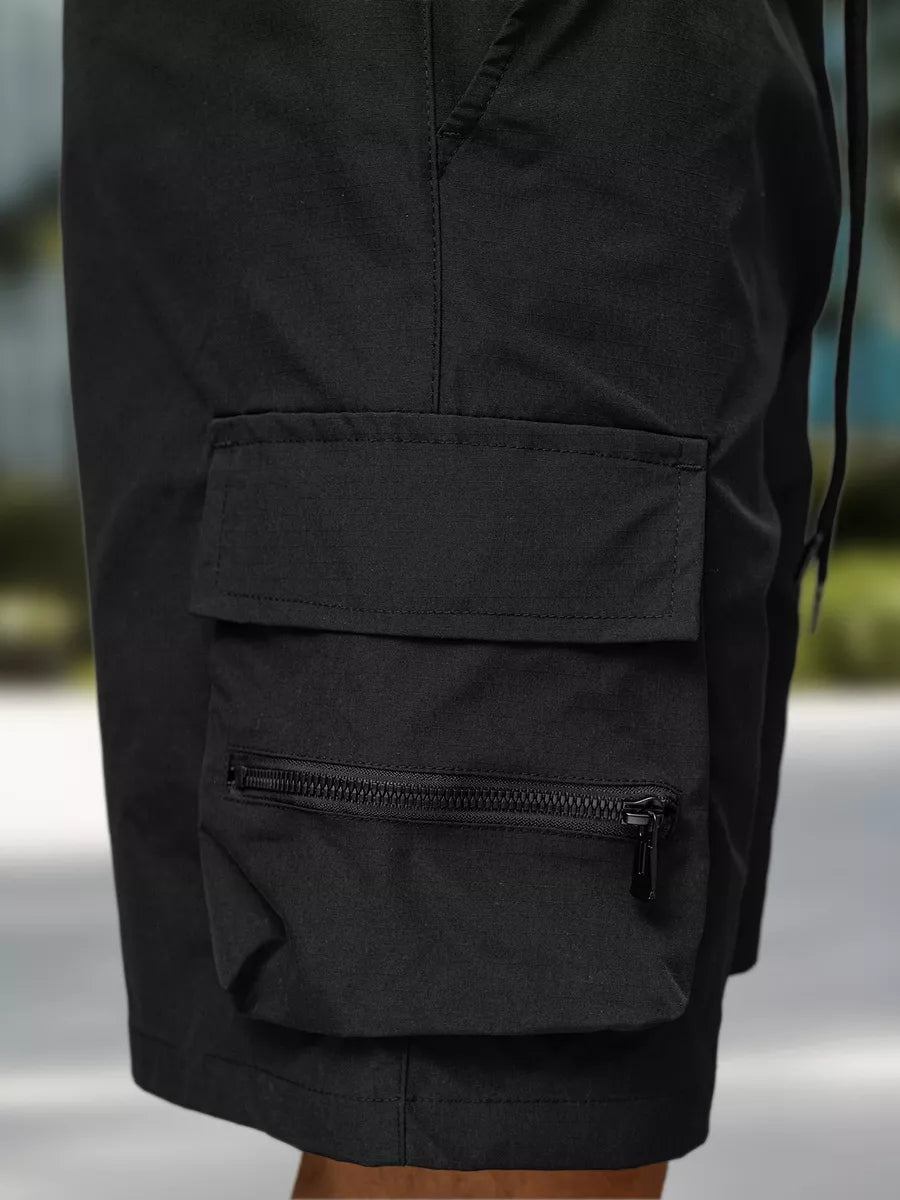 Vyriški juodi šortai Devon