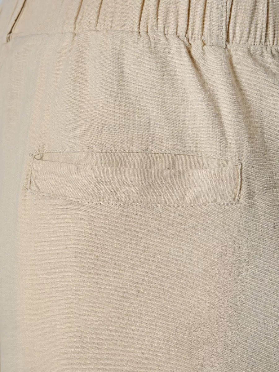 Vyriški rusvos spalvos šortai Akel