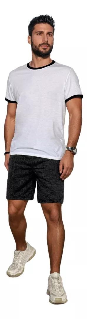 Vyriški tamsiai pilki šortai Beret