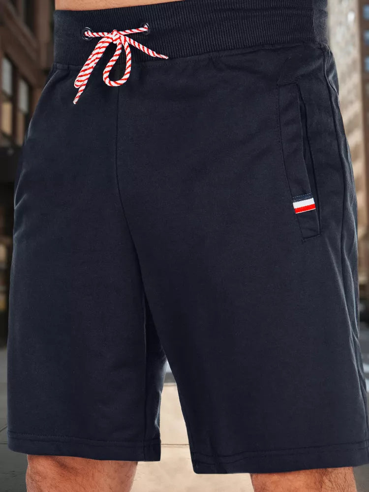 Vyriški tamsiai mėlyni šortai Light