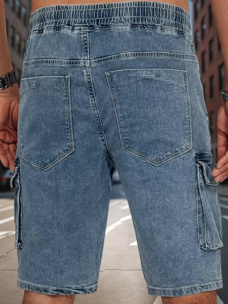 Vyriški mėlynos spalvos šortai Aidis