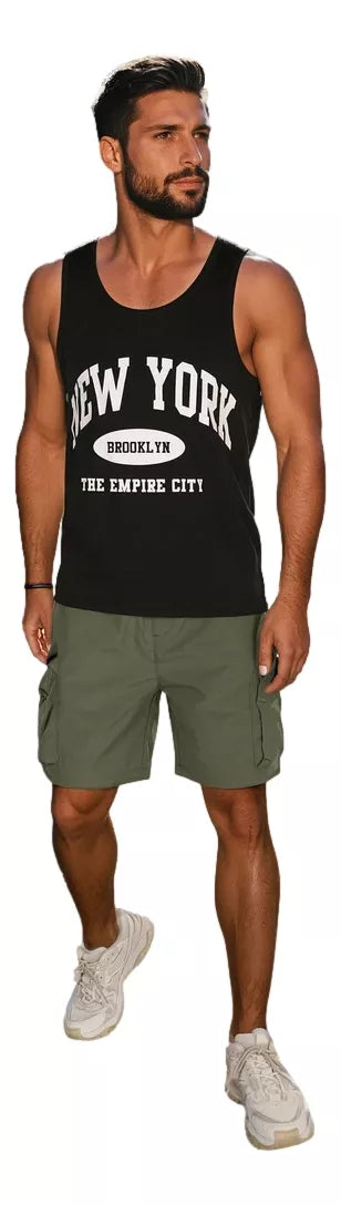 Vyriški chaki spalvos šortai Arts