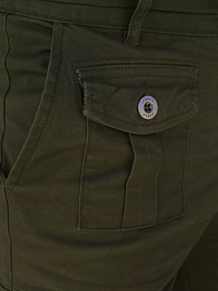 Vyriški tamsiai žalios spalvos šortai Gam