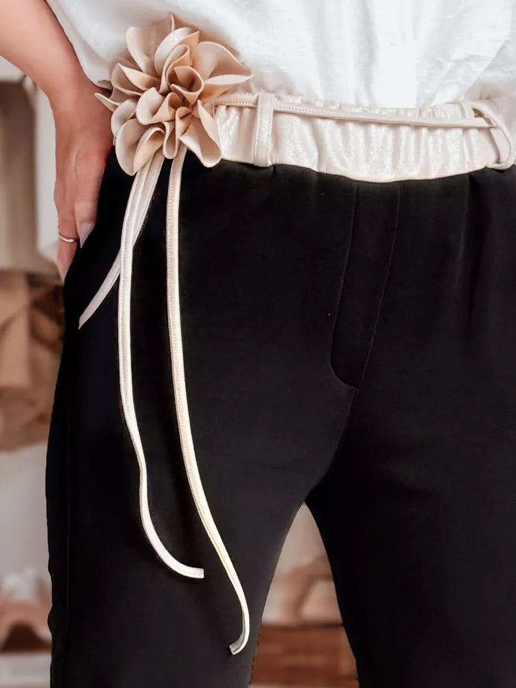 Moteriškos juodos kelnės Legis