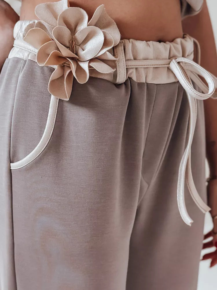 Moteriškos rusvos kelnės Legis