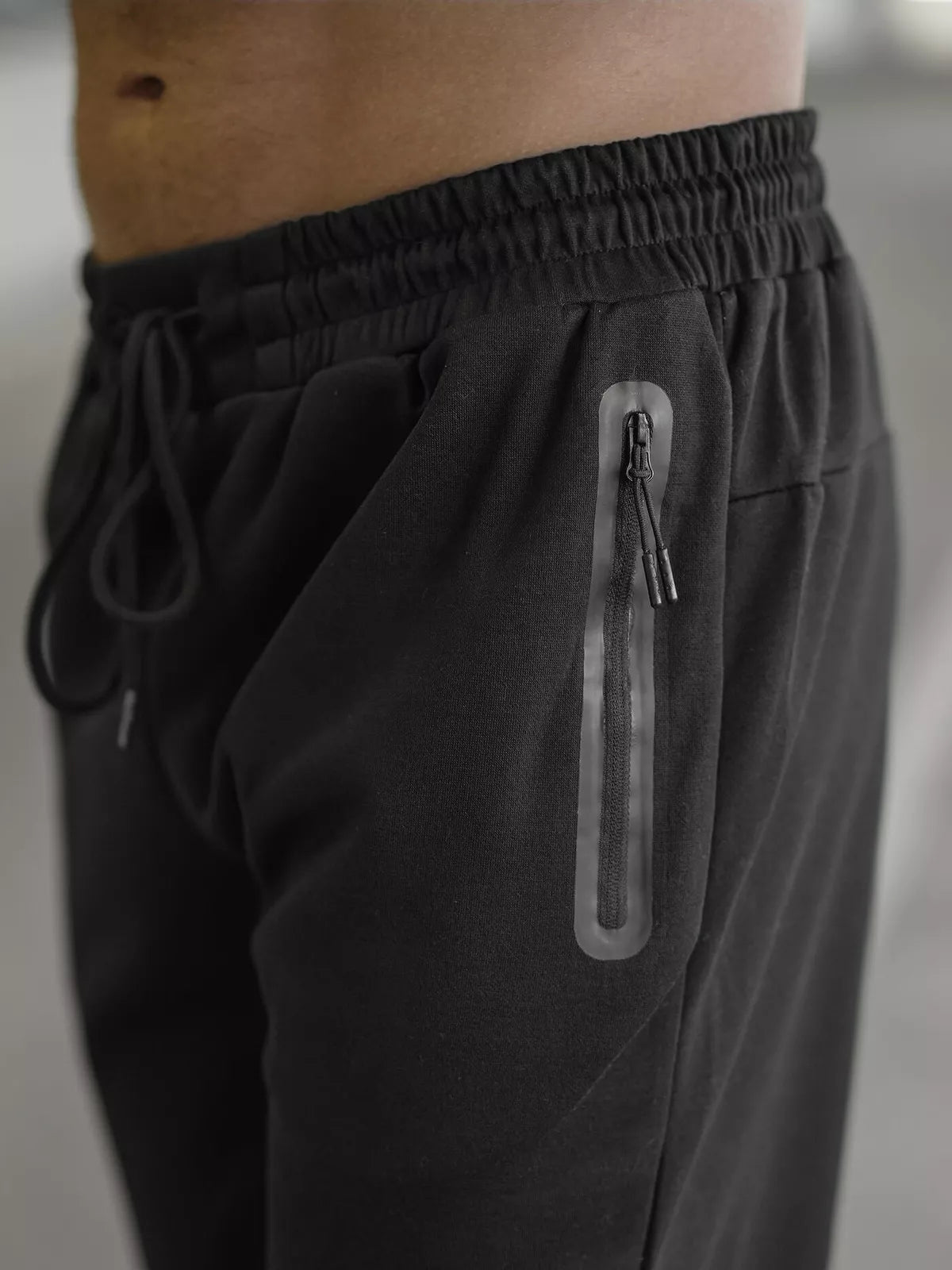 Vyriškos juodos kelnės Run