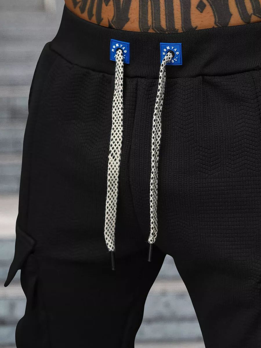 Vyriškos juodos sportinės kelnės Bost