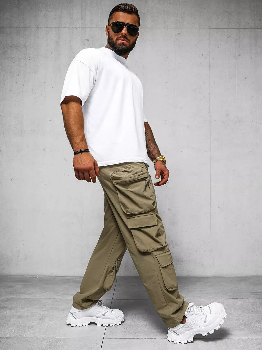 Vyriškos rudos kelnės Kent