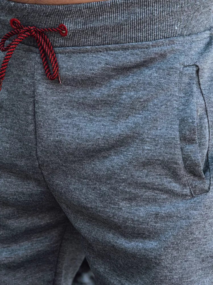 Vyriškos pilkos laisvalaikio kelnės Edma