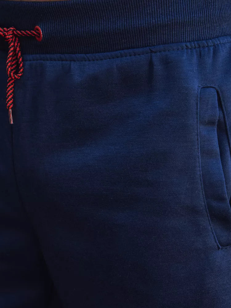 Vyriškos tamsiai mėlynos laisvalaikio kelnės Edma