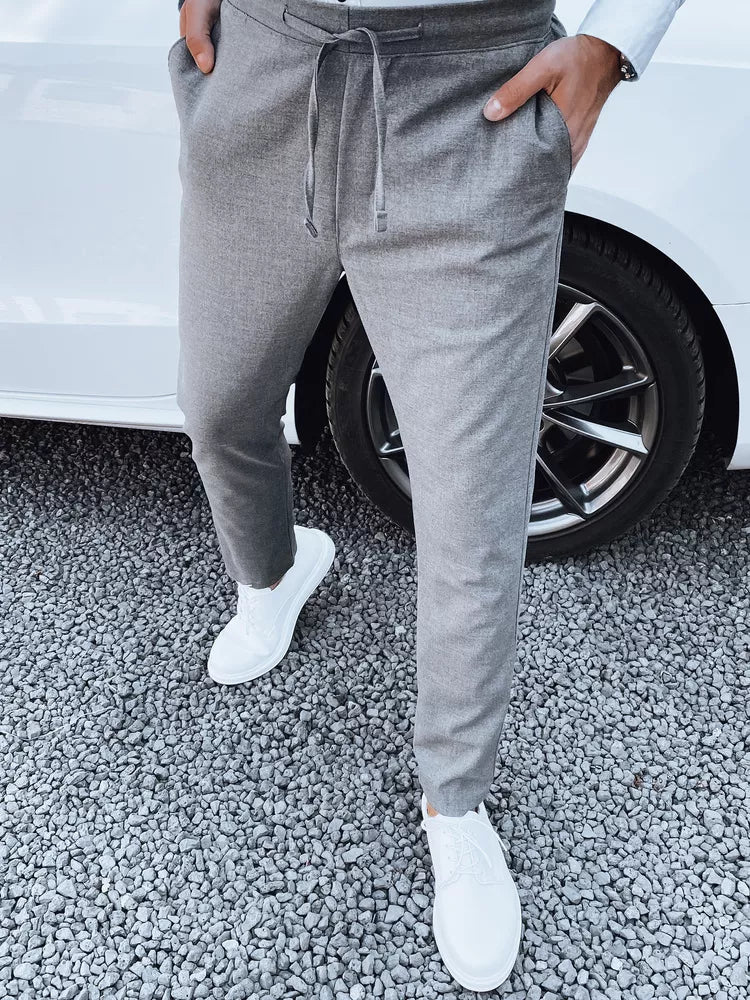 Vyriškos šviesiai pilkos kelnės Ursan