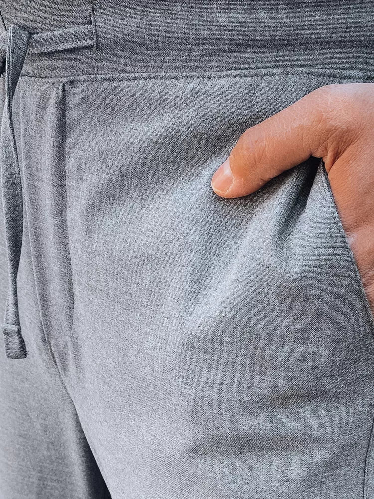 Vyriškos šviesiai pilkos kelnės Ursan