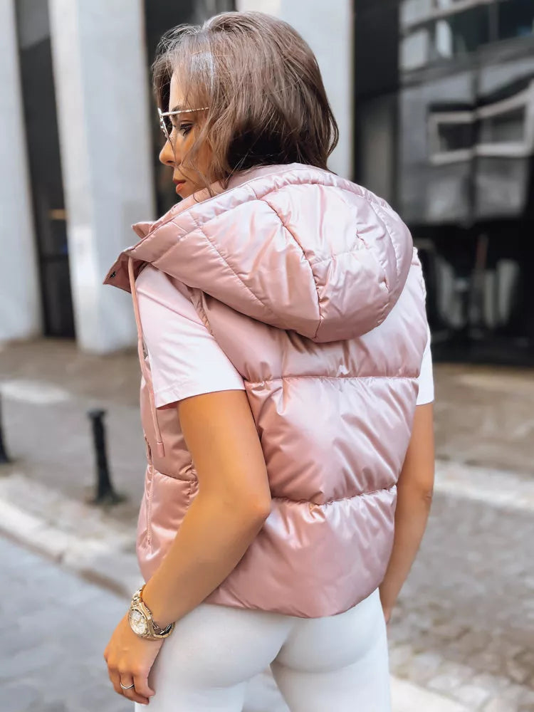 Rožinė blizgi liemenė Osin